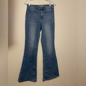 Tractr Blue Flare Women's Jeans